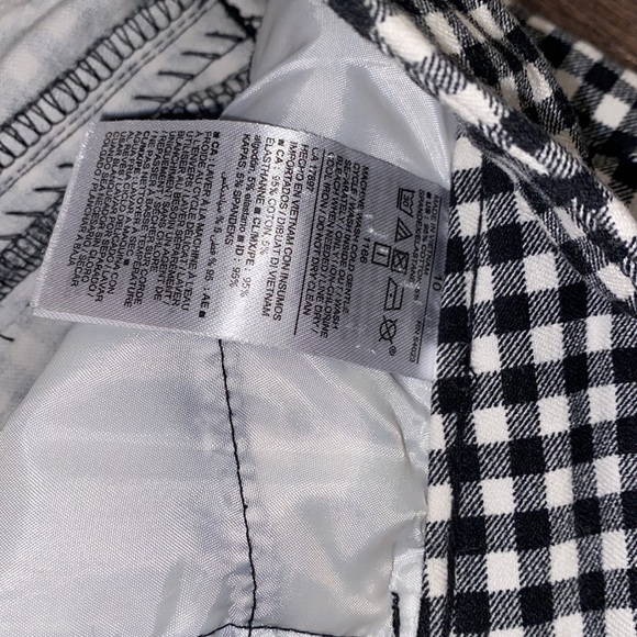 WORN ONCE Old Navy gingham pixie ankle pant - Picture 5 of 7